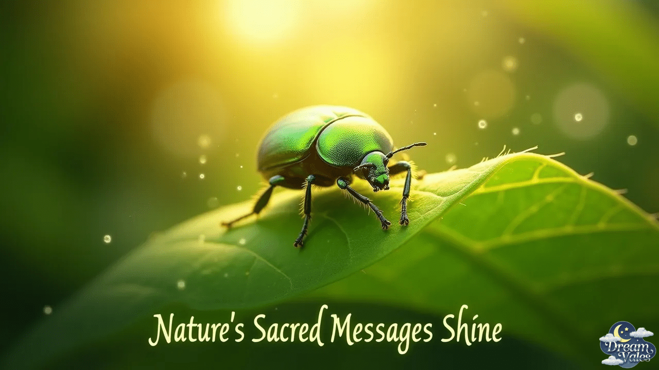 Green June Beetle Spiritual Meaning