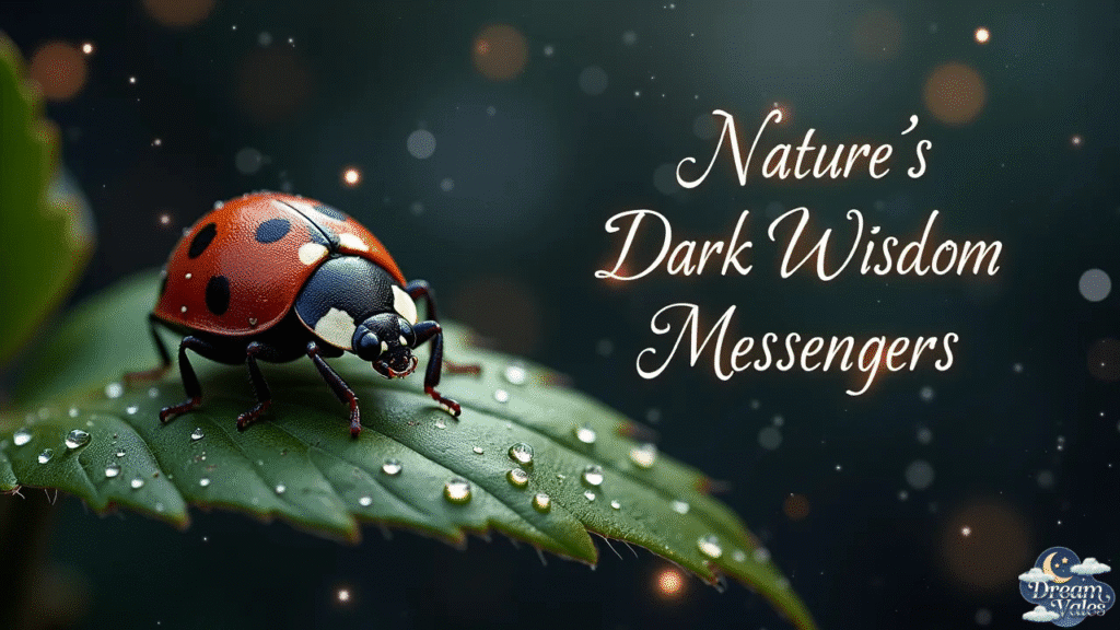Spiritual Meaning of Black Ladybugs