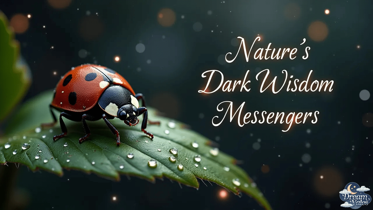 Spiritual Meaning of Black Ladybugs