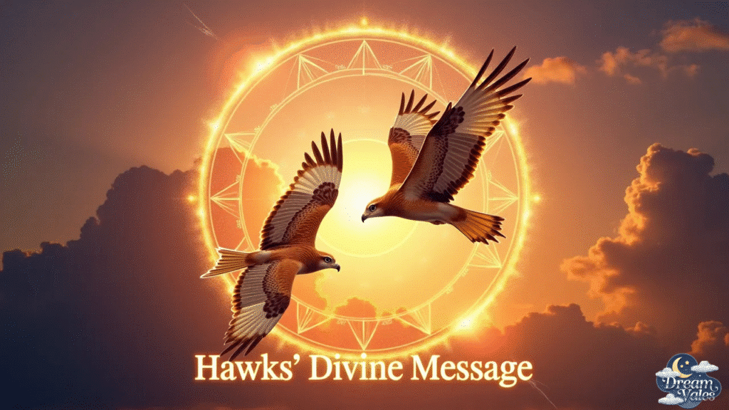The Profound Spiritual Meaning of 2 Hawks Circling Above