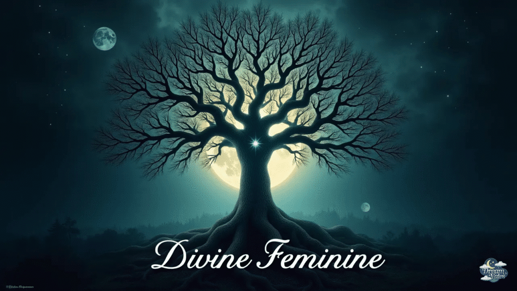 The Spiritual Feminine Unique Tree of Life Tattoo