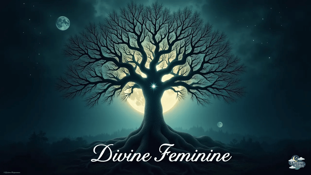 The Spiritual Feminine Unique Tree of Life Tattoo