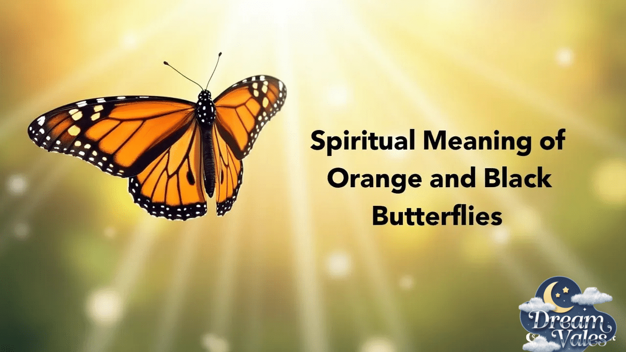 Spiritual Meaning of Orange and Black Butterflies: A Guide for Seekers