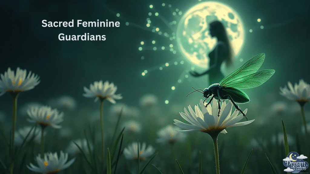 Green Beetles as Guardians of Sacred