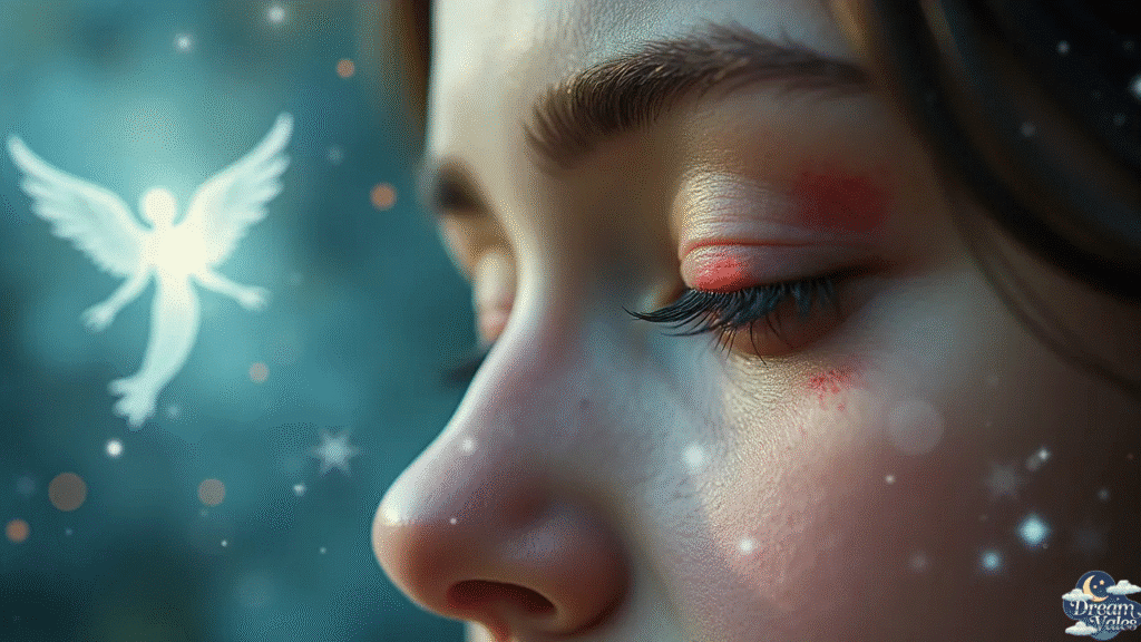 Angel Kiss on Eyelid Spiritual Significance