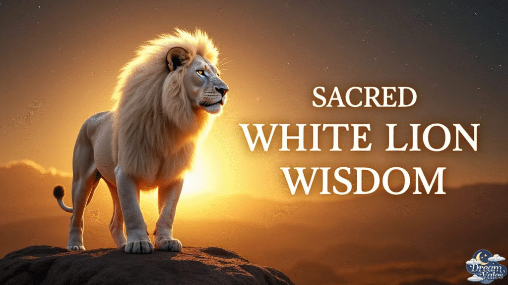 The Spiritual Meaning of White Lions