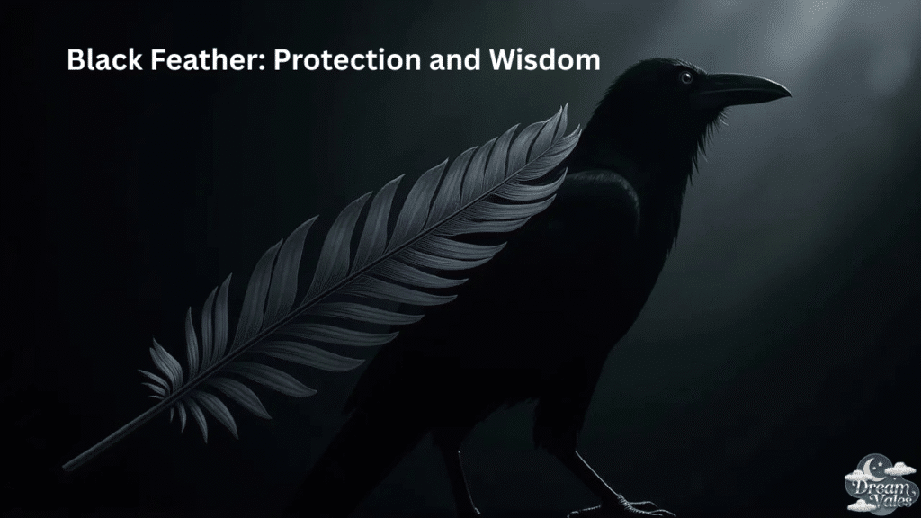 Black Feather Meaning about Protection